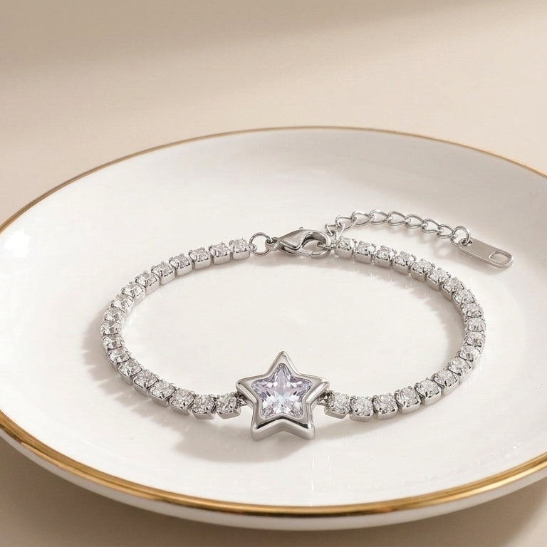 Starlight Tennis Bracelet