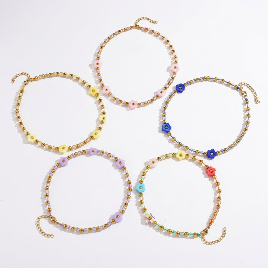 Bloom Beaded Necklace