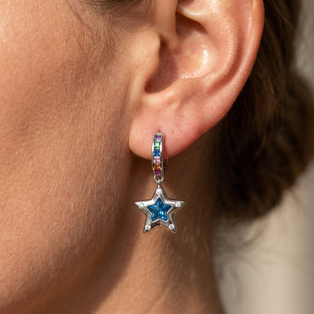 Starlight Rainbow Drop Earrings