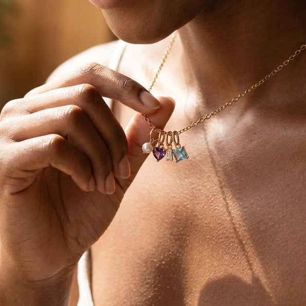 Mini Birthstone necklace