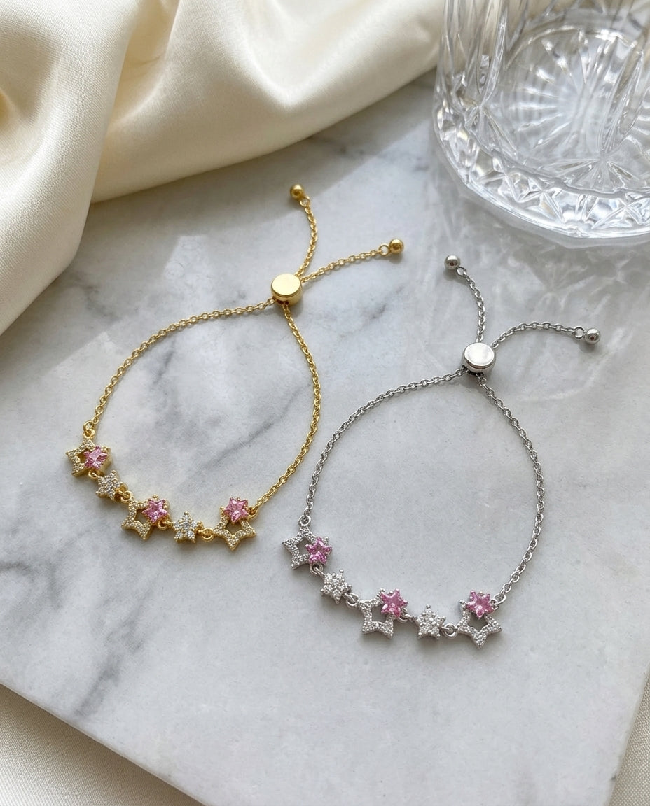 Pink Galaxy Bracelet