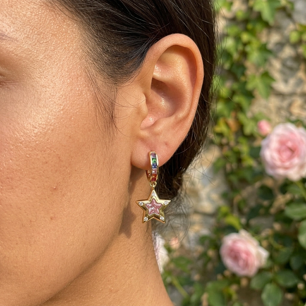 Starlight Rainbow Drop Earrings