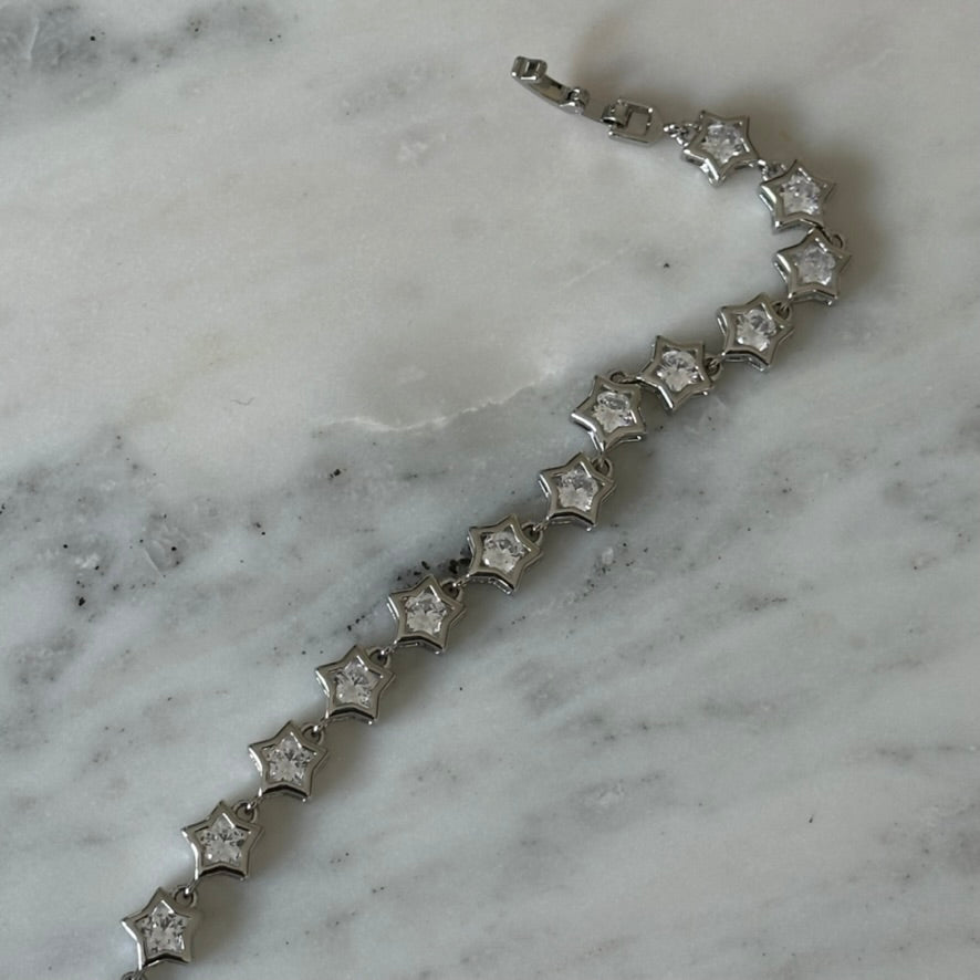 Silver Star Bracelet