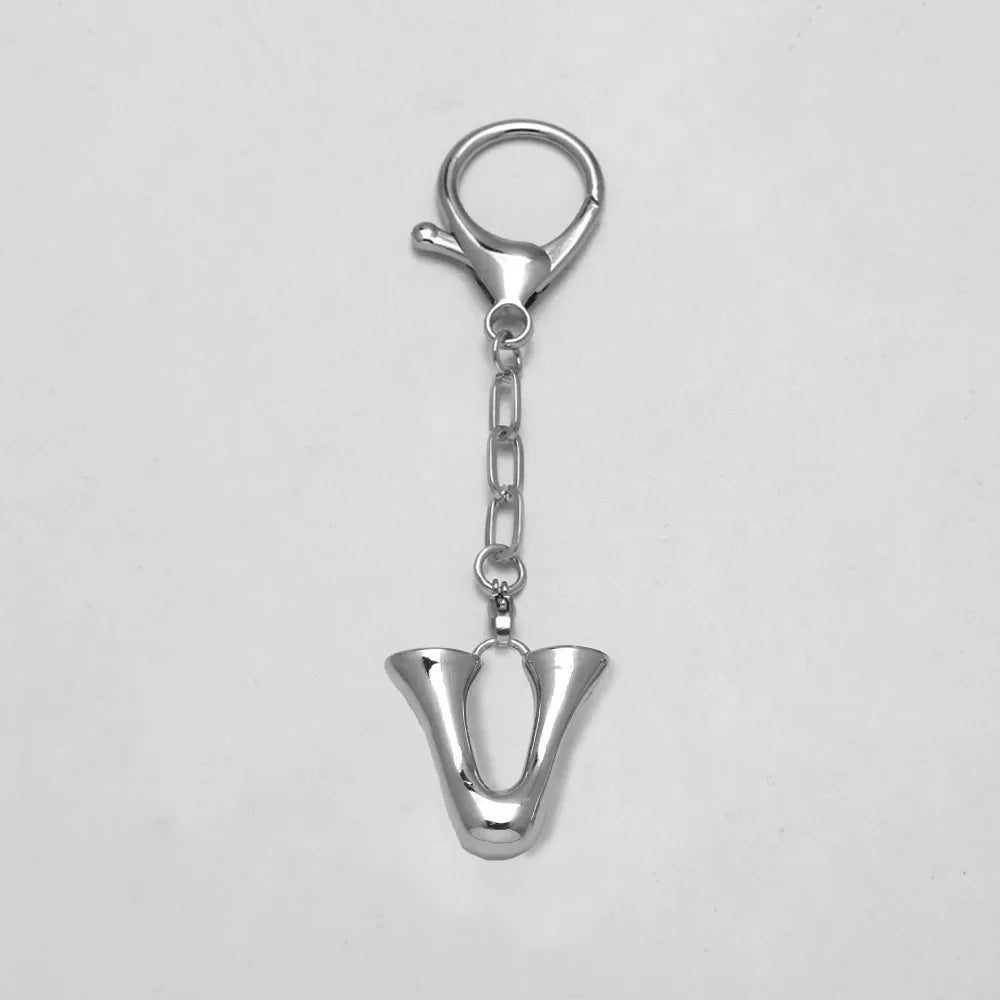 Bubble Letter Bag Charm