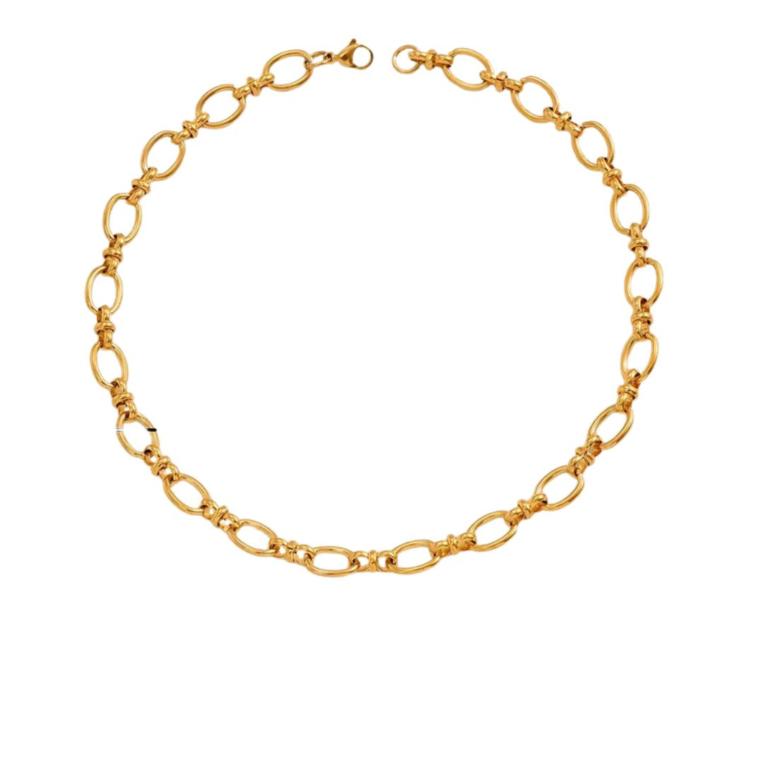 Chunky Chain Charm Necklace