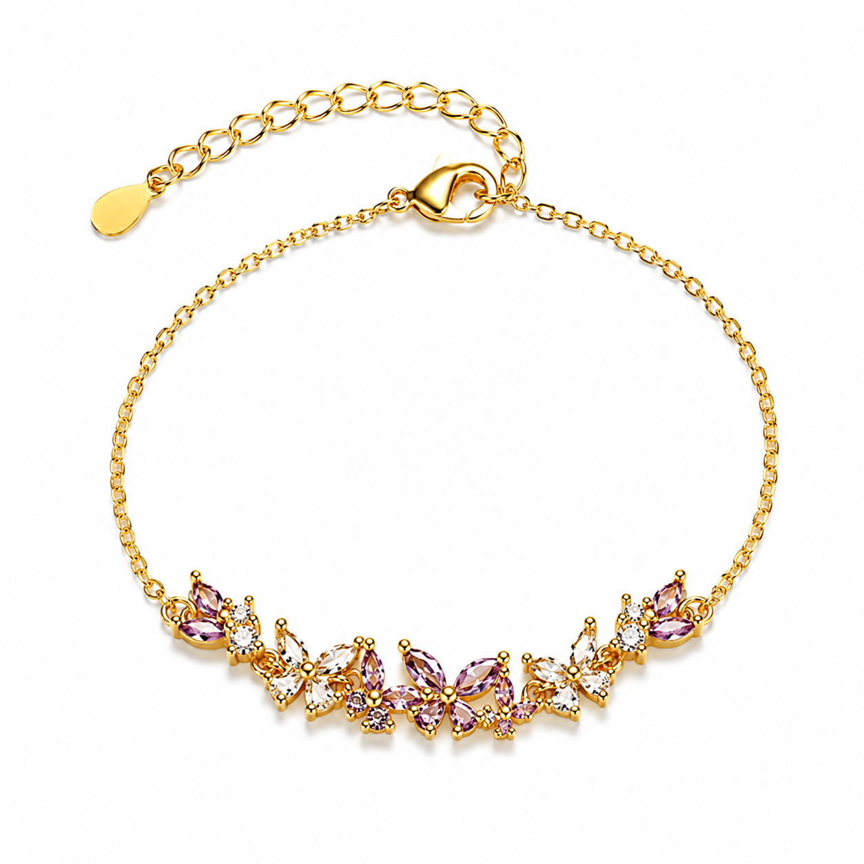 Butterfly Crystal Bracelet