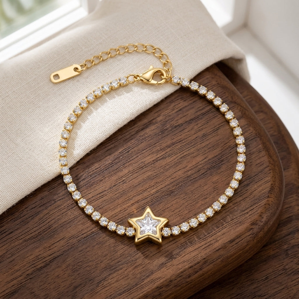 Starlight Tennis Bracelet
