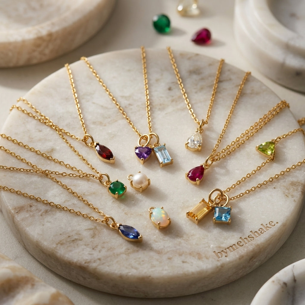 Mini Birthstone necklace
