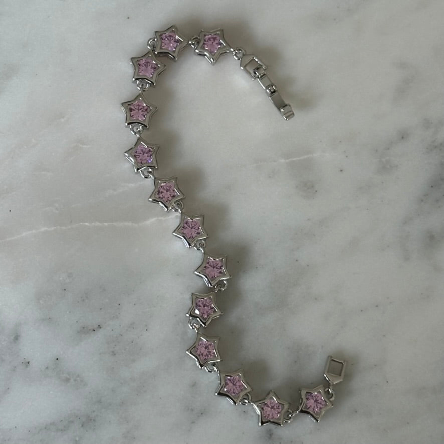 Silver Star Bracelet