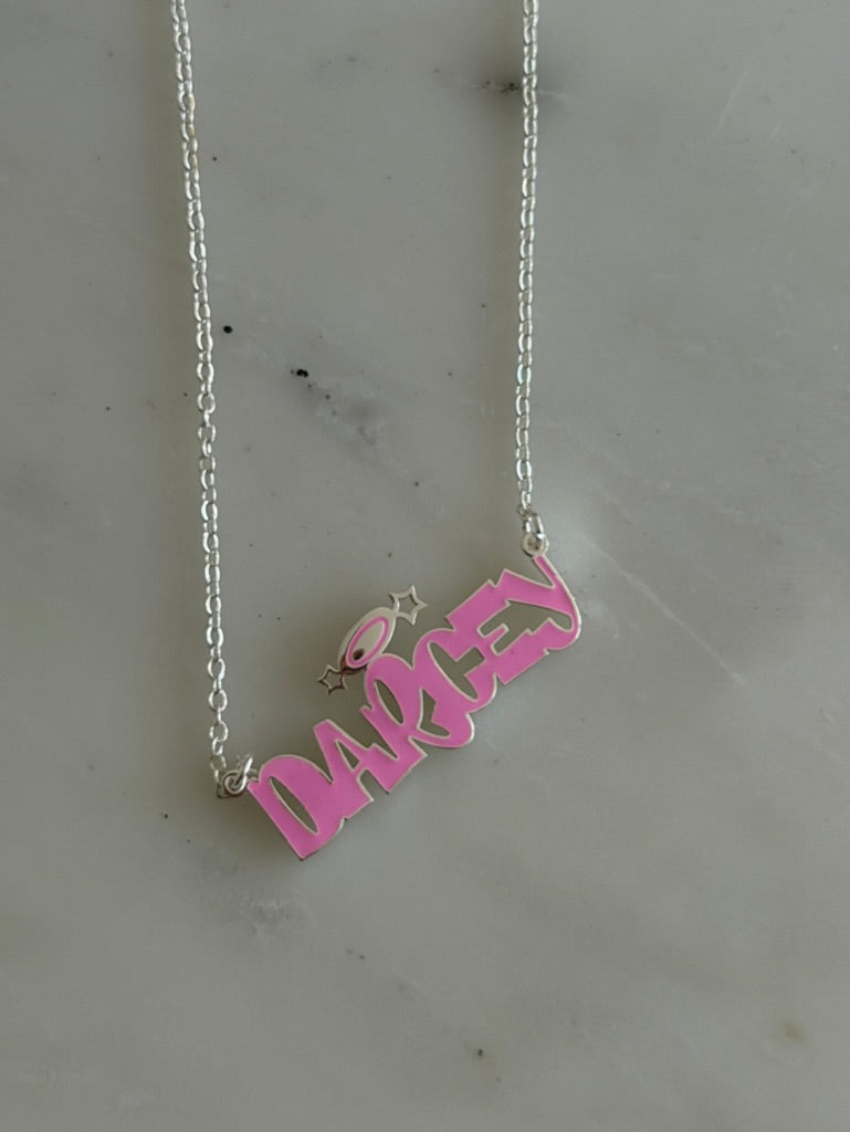 Bratty Custom Name Necklace