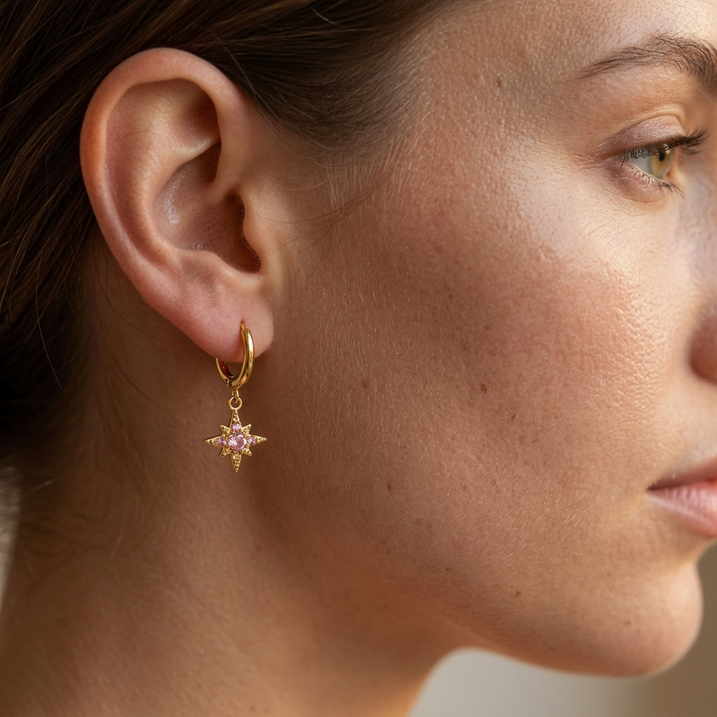 Cosmic Star Earrings