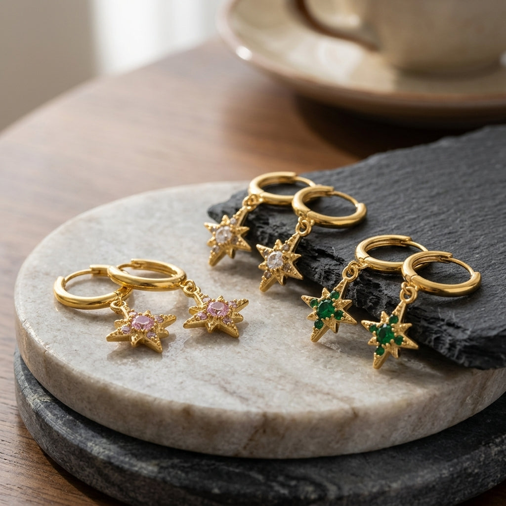Cosmic Star Earrings