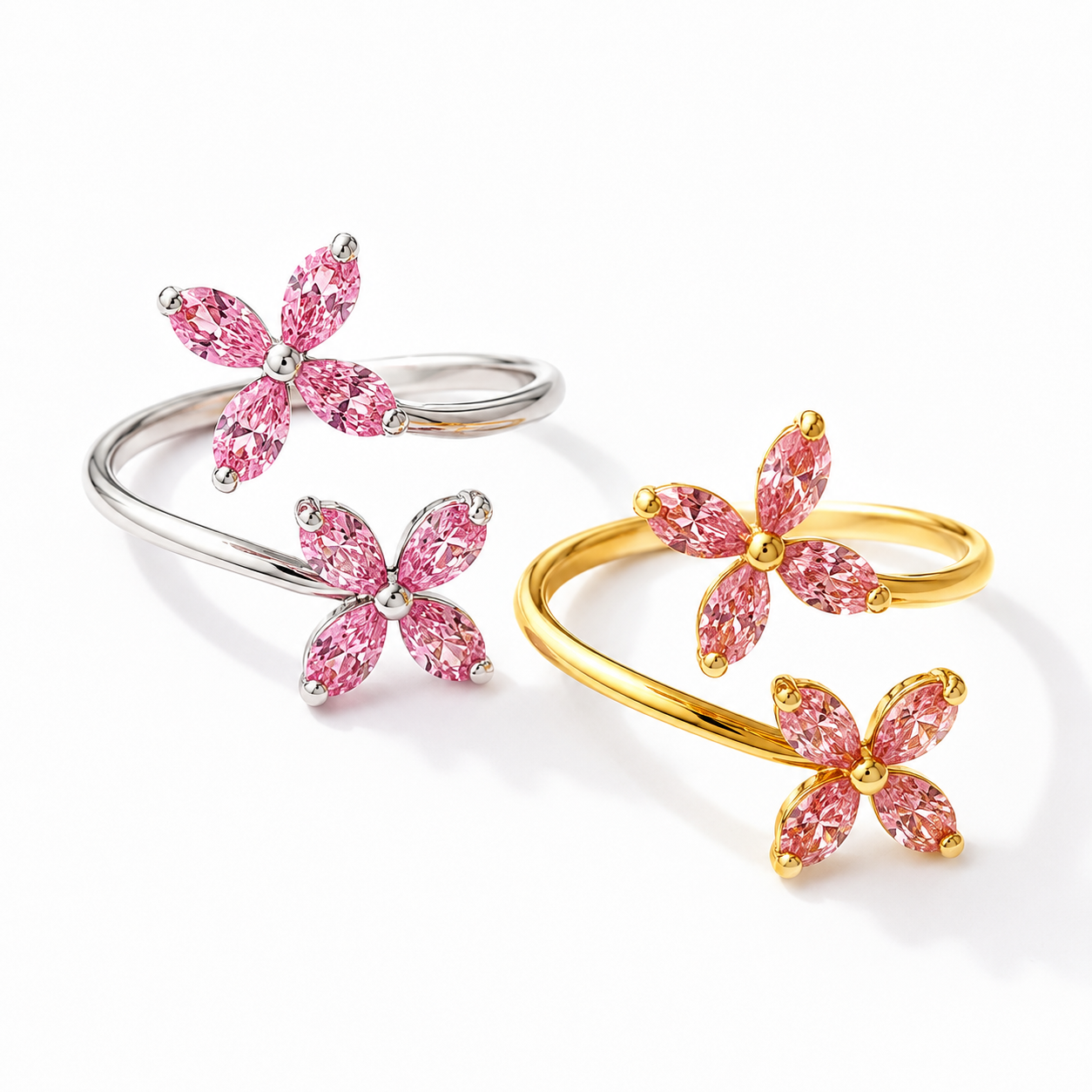 Sakura Flower Ring