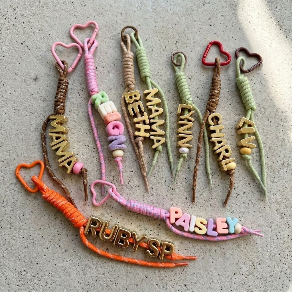 Surprise Me Letter Bag Charm