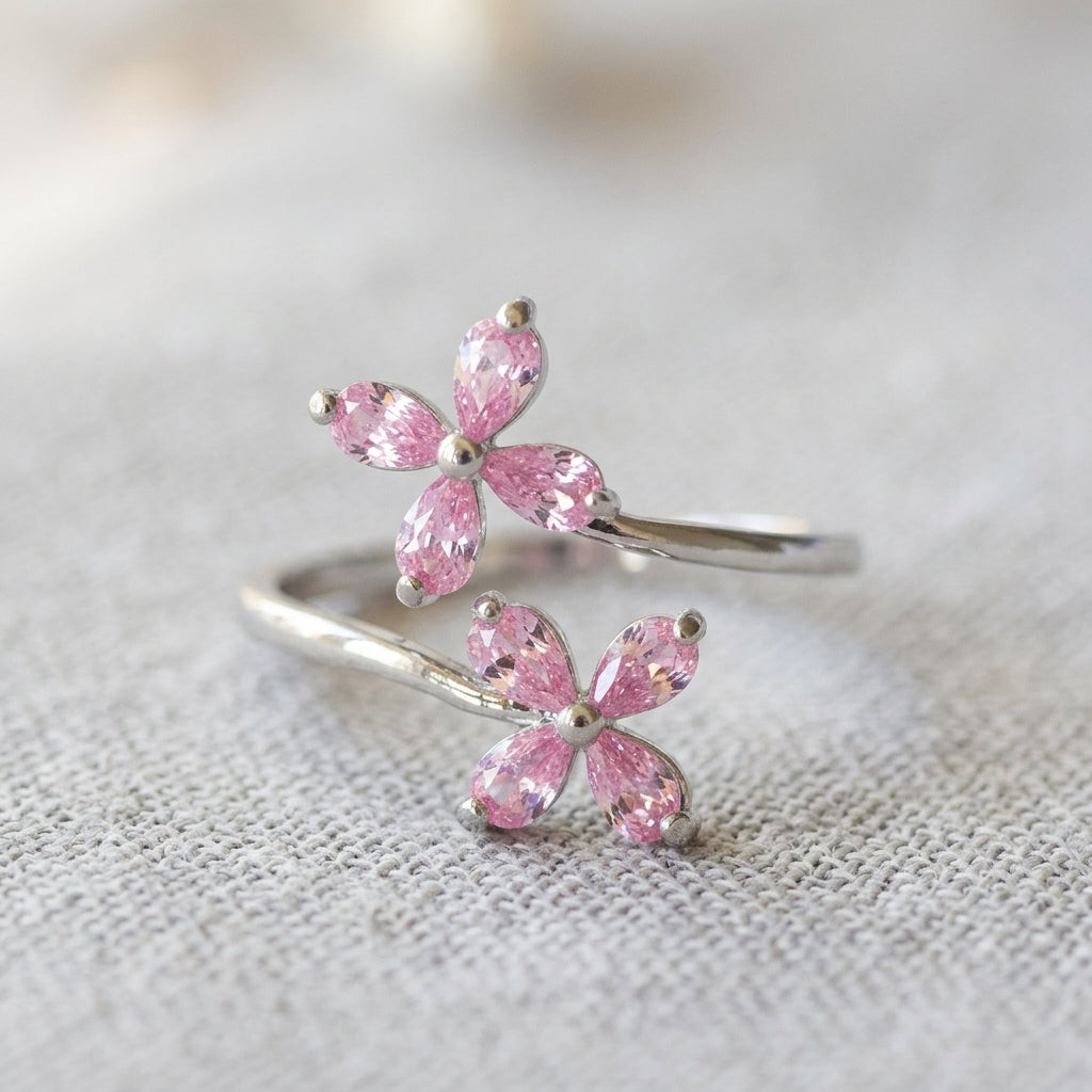 Sakura Flower Ring