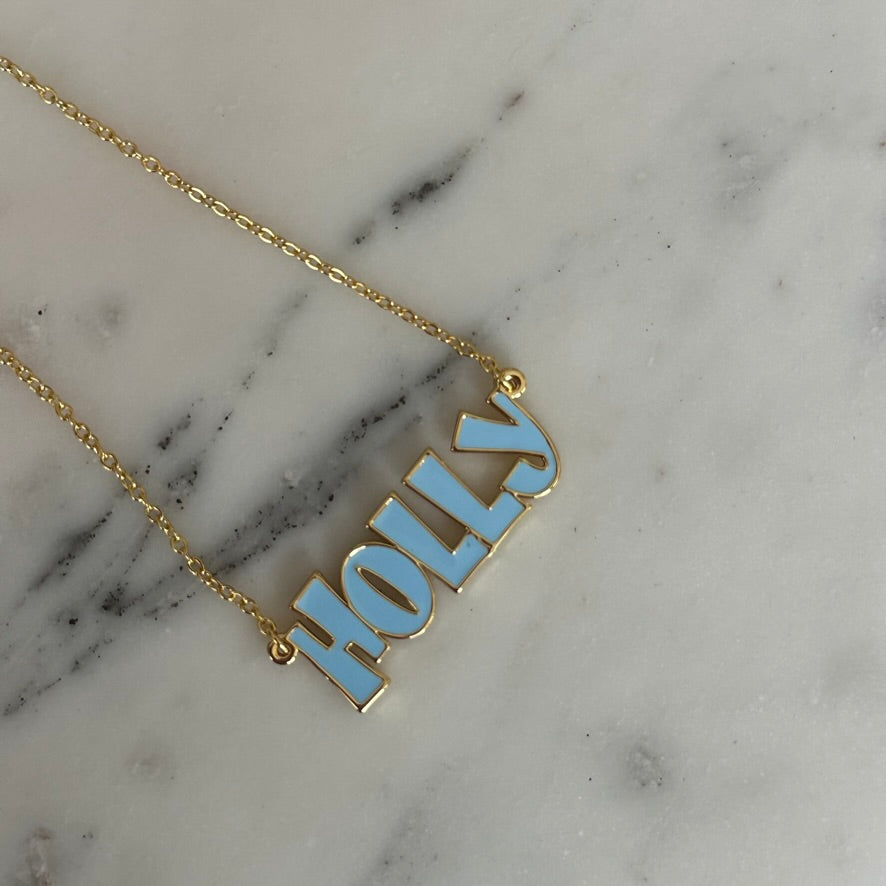 Bratty Custom Name Necklace