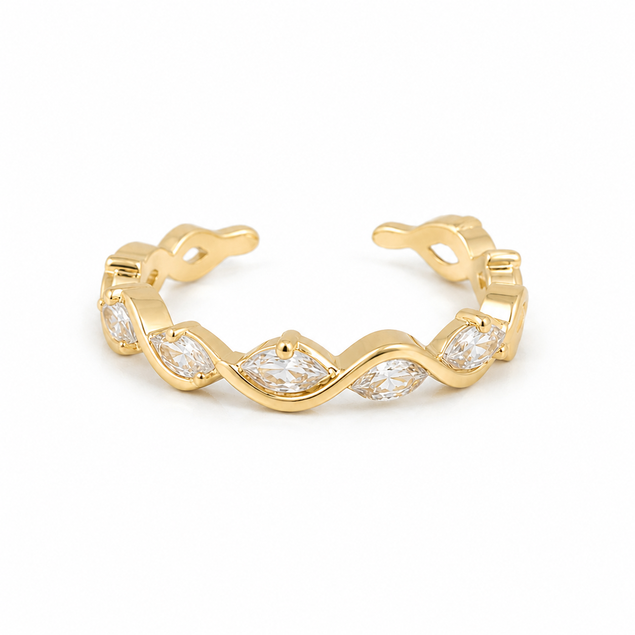 Celeste Wave Ring