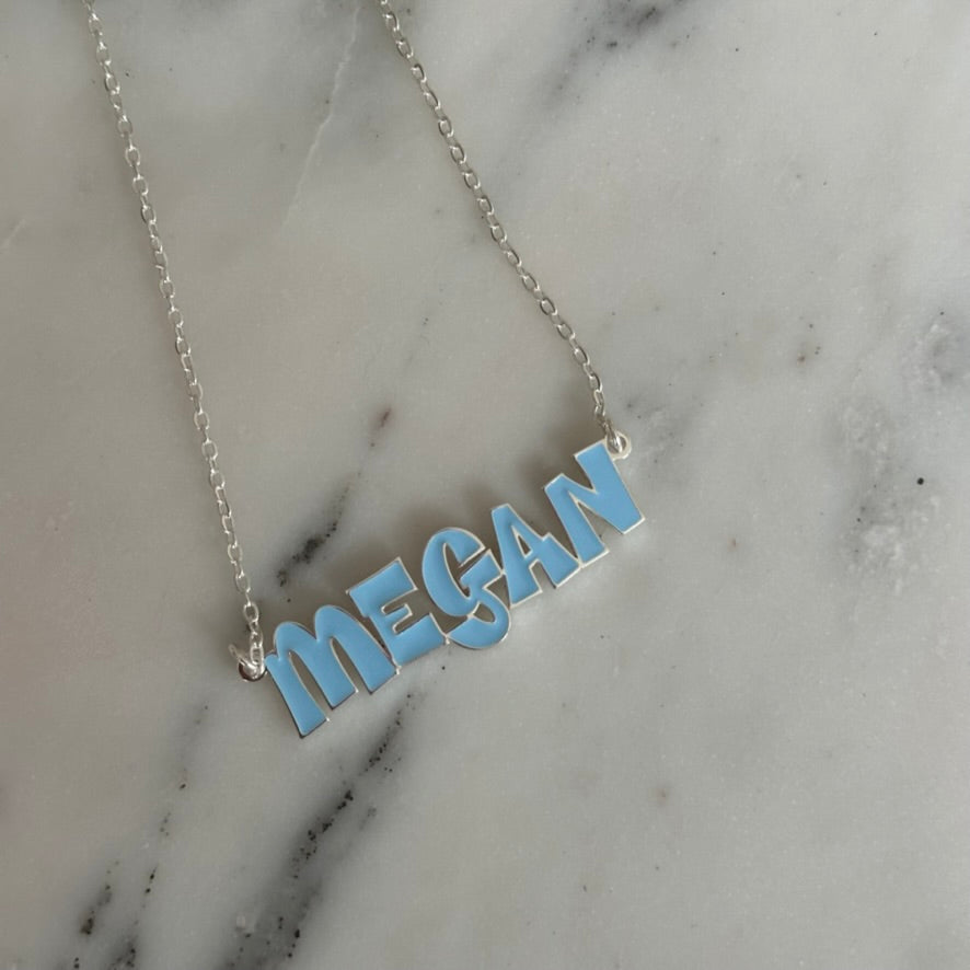Bratty Custom Name Necklace