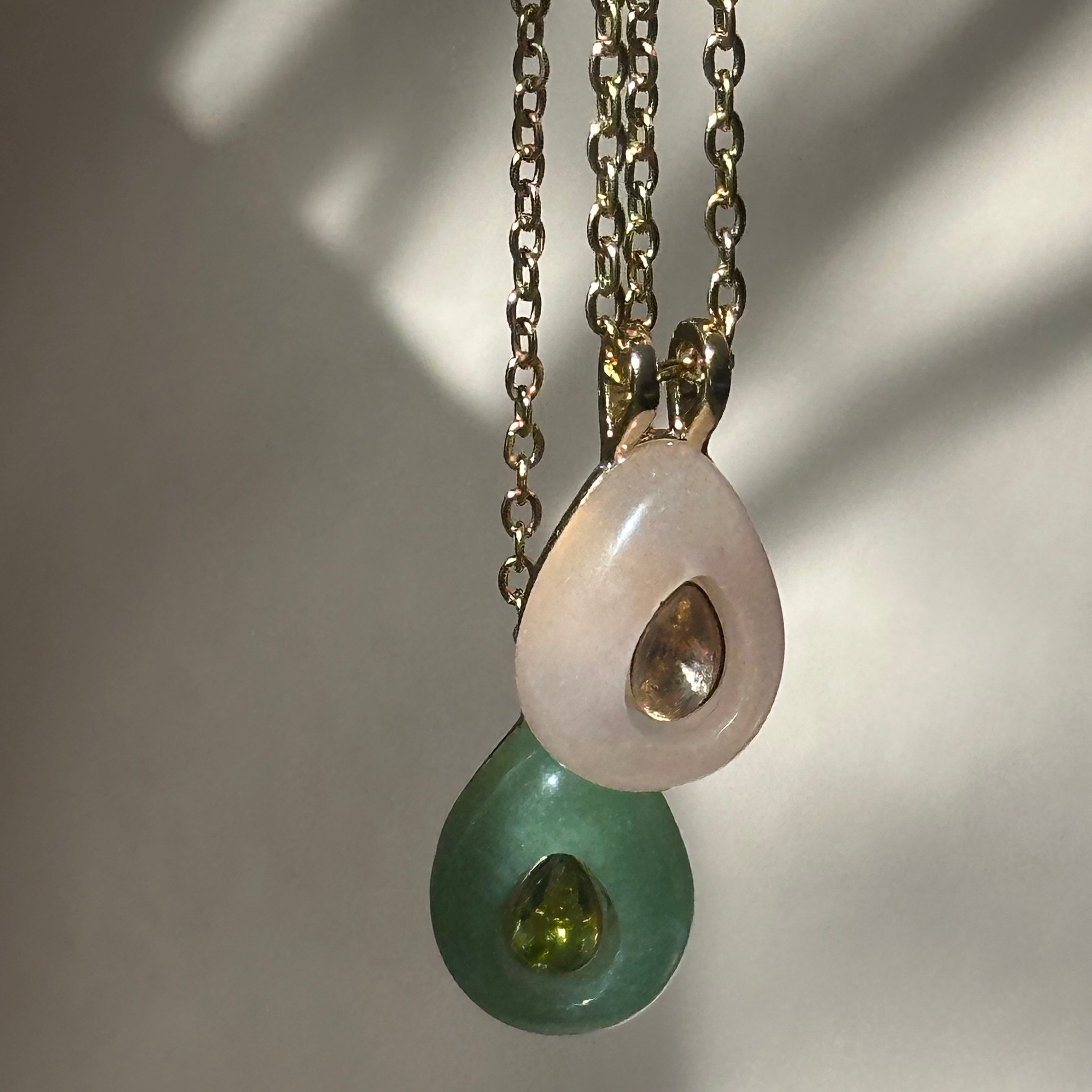 Birthstone Teardrop Necklace