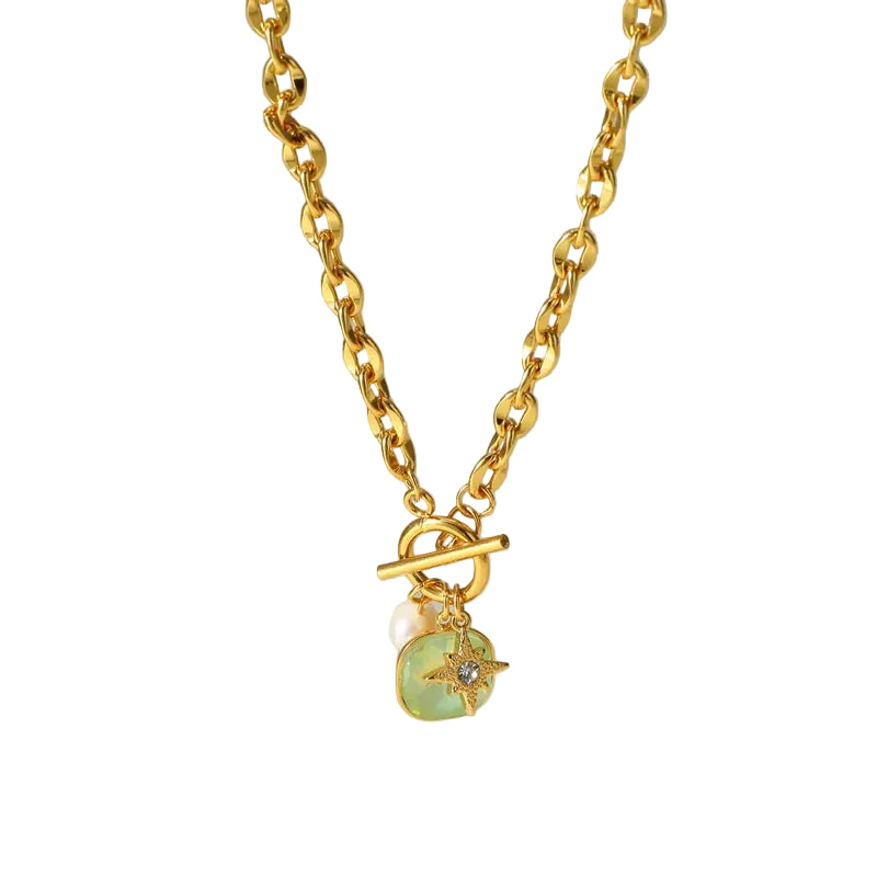 Sage Charm Necklace