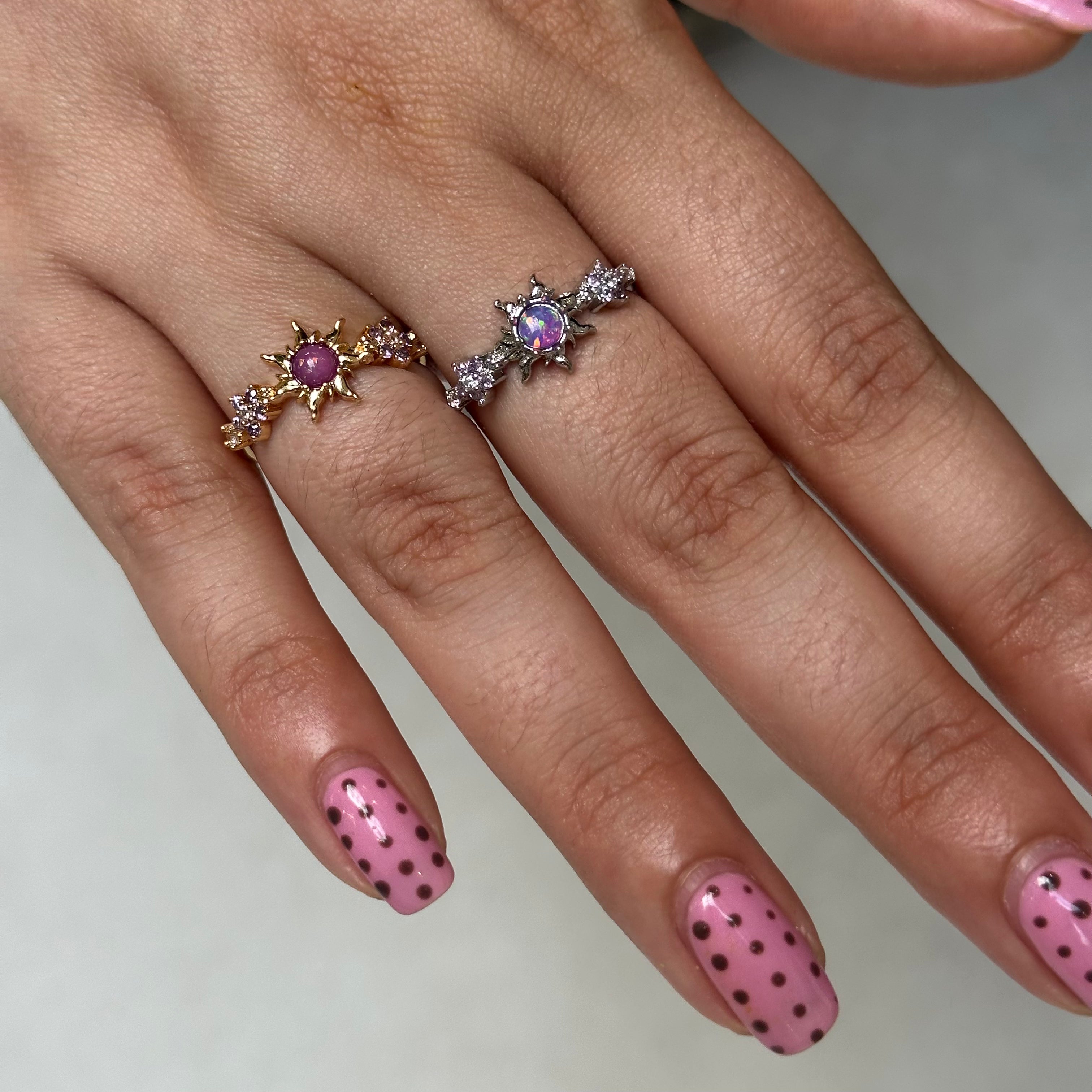 Rapunzel Flower Ring