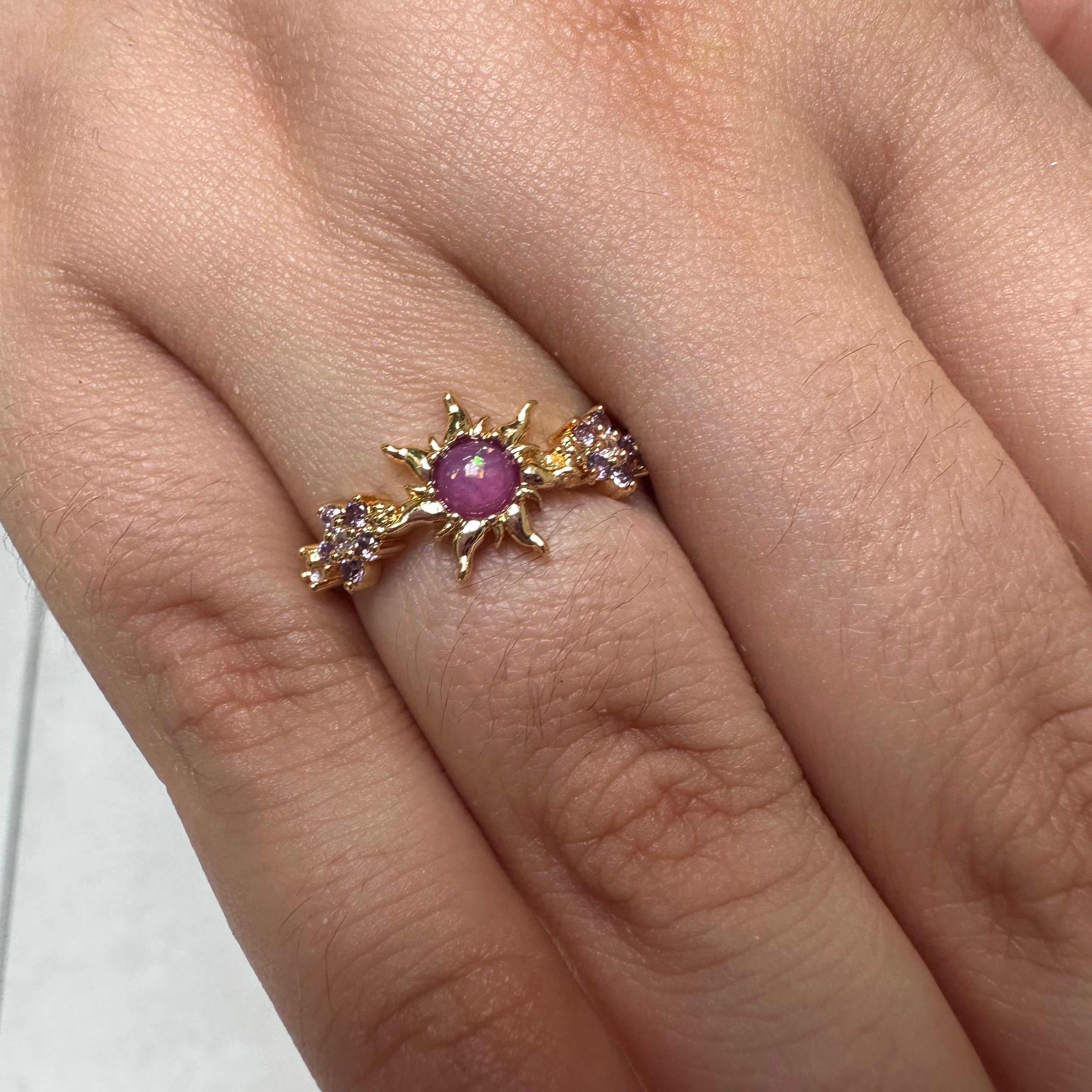 Rapunzel Flower Ring