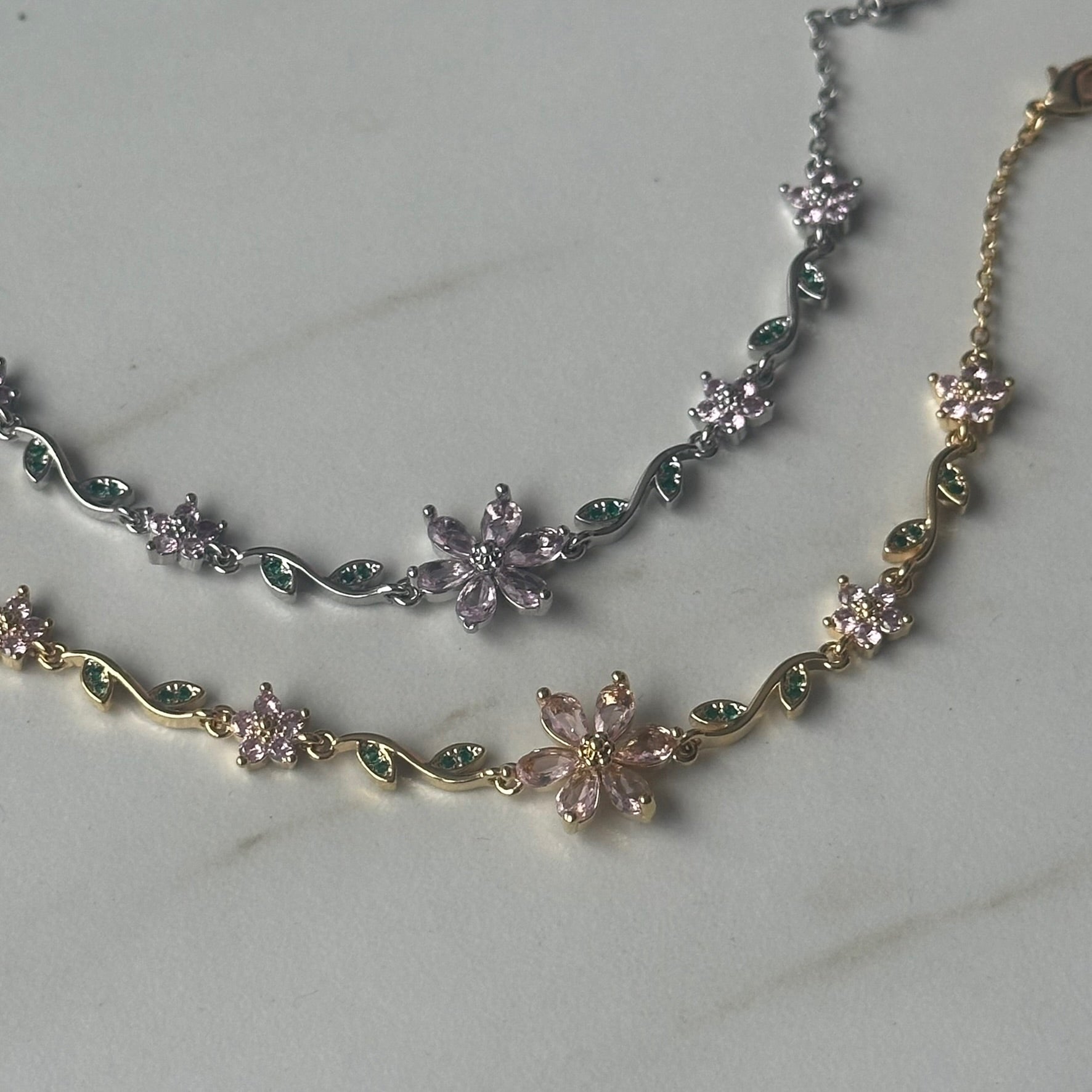 Flower Vine Bracelet