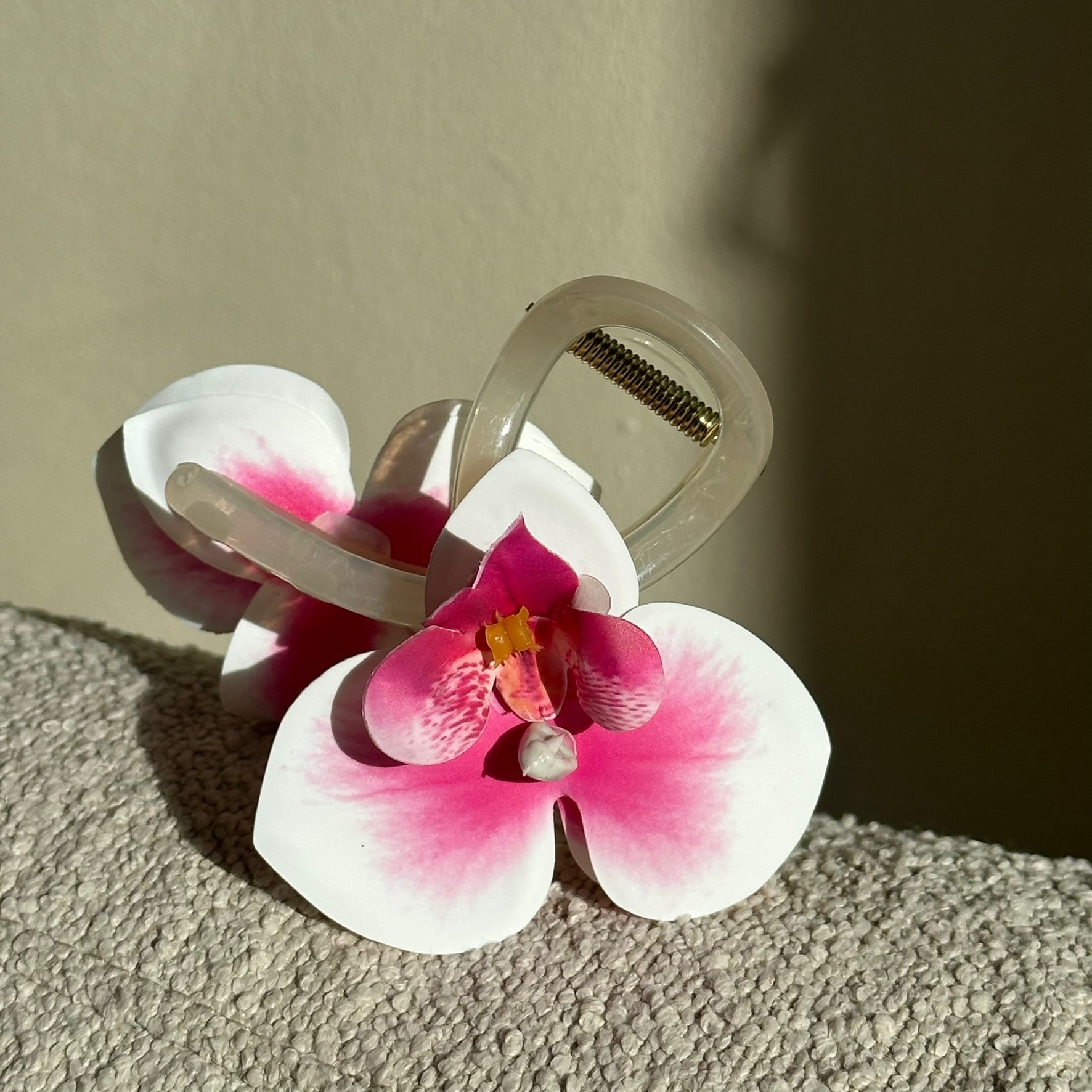 Orchid Hair Claw Clip