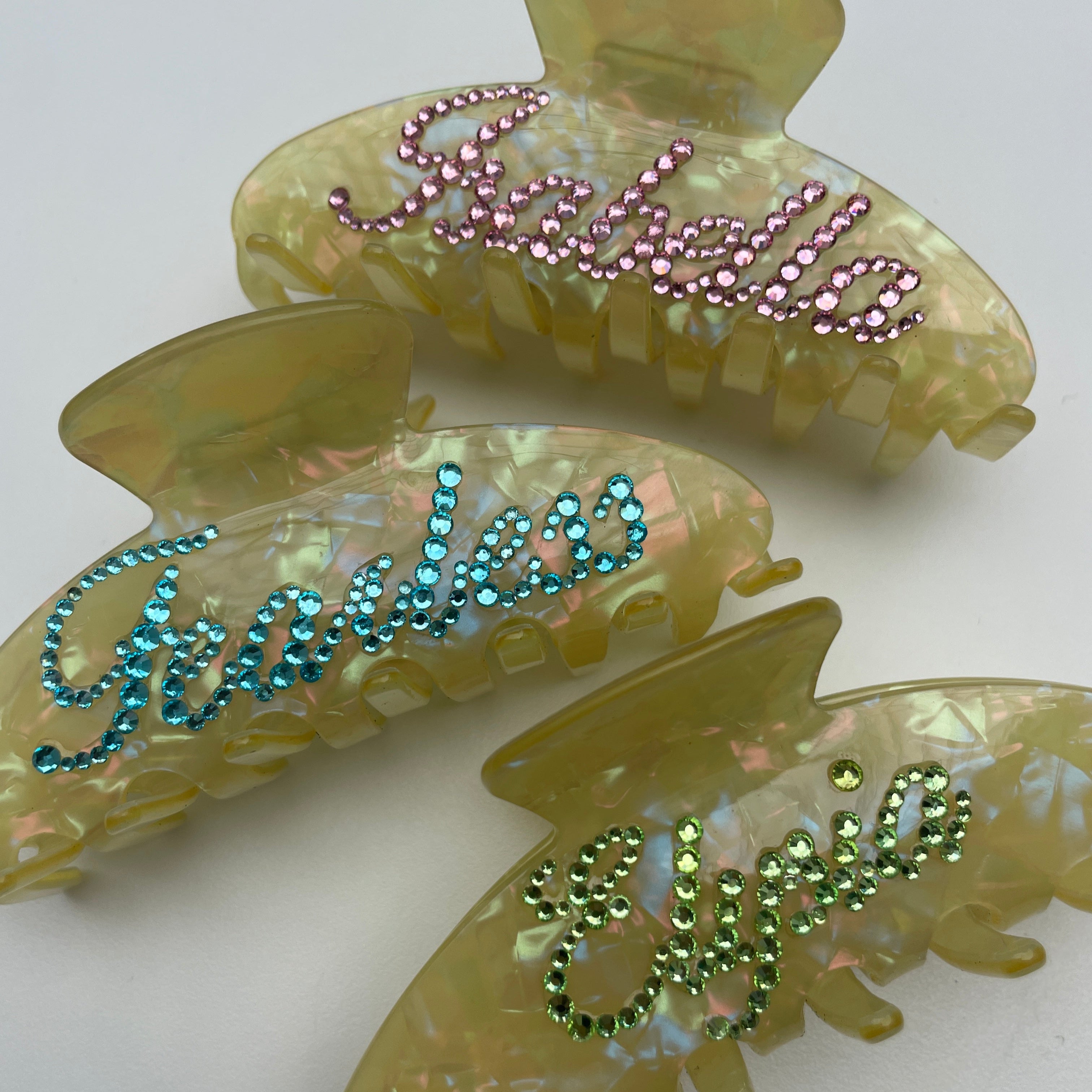 Arabic Custom Hair Claw Clip