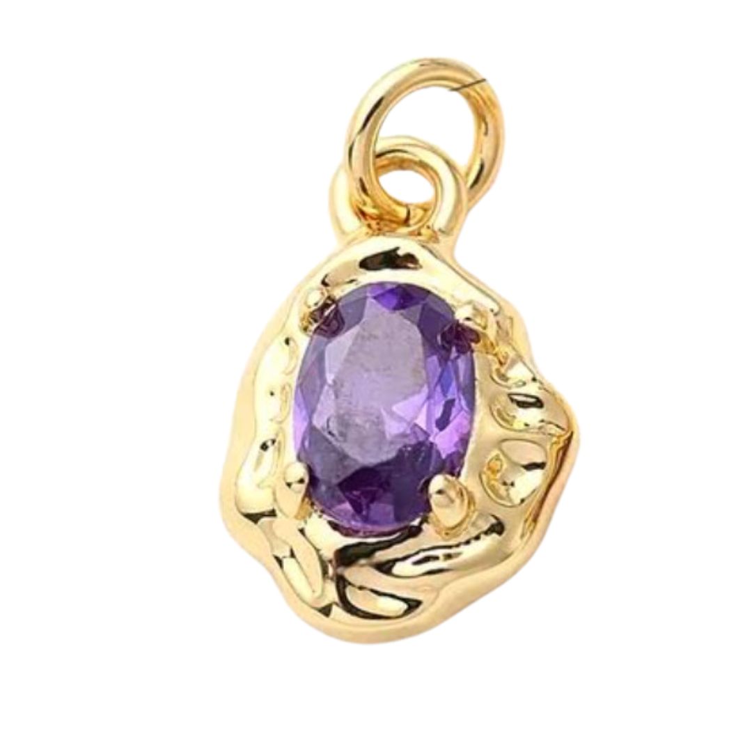Geode necklace