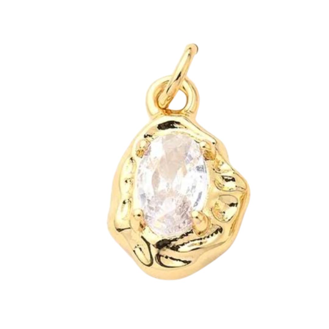 Geode necklace