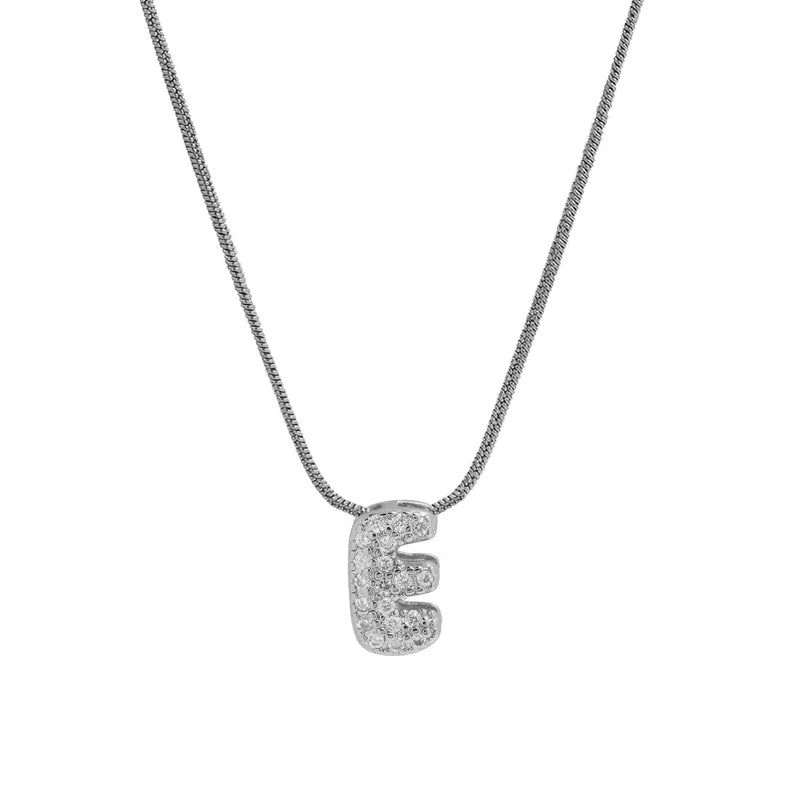 Sparkly Letter Necklace