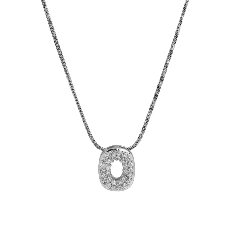 Sparkly Letter Necklace