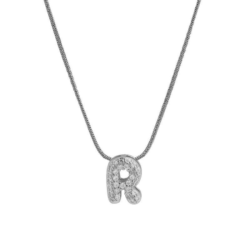 Sparkly Letter Necklace