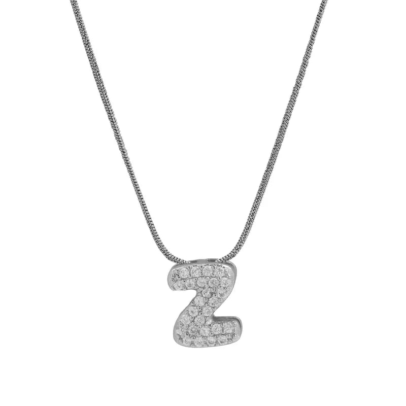Sparkly Letter Necklace