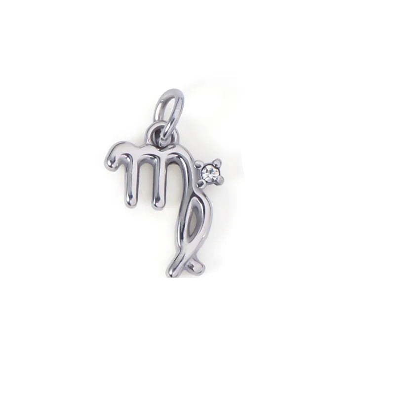 Zodiac Crystal Necklace And Bracelet