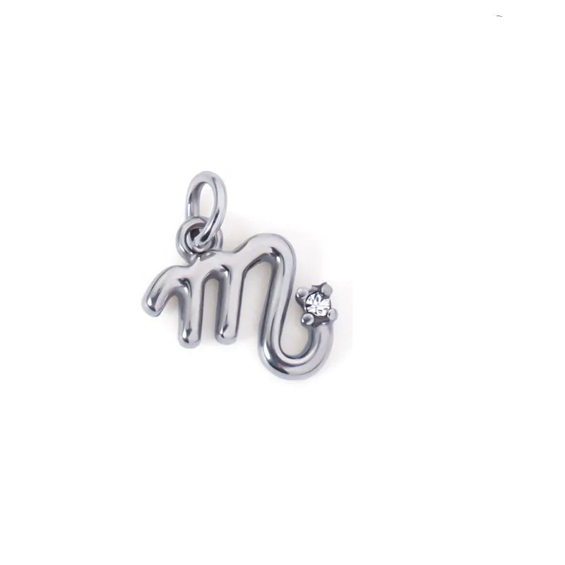 Zodiac Crystal Necklace And Bracelet