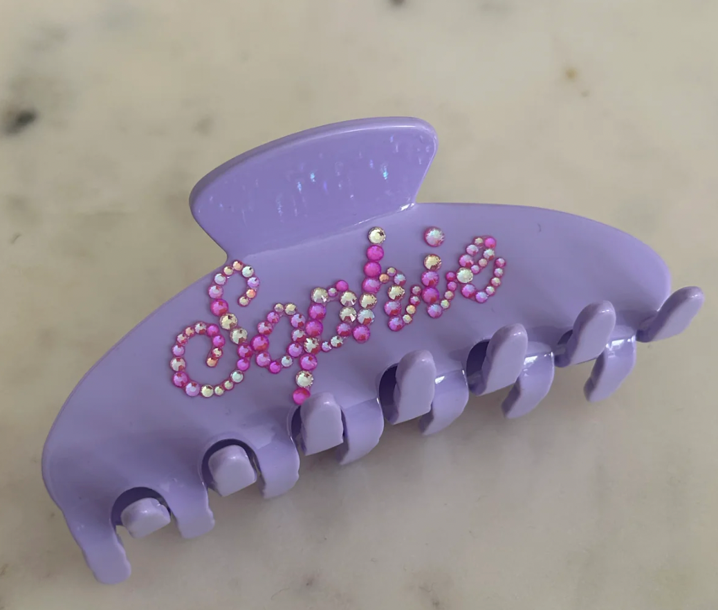 Arabic Custom Hair Claw Clip