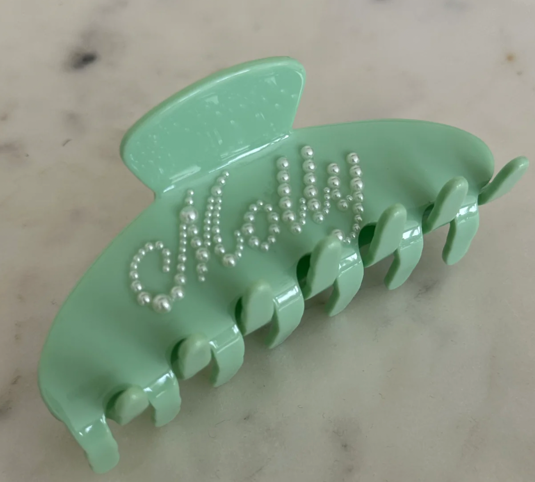 Arabic Custom Hair Claw Clip