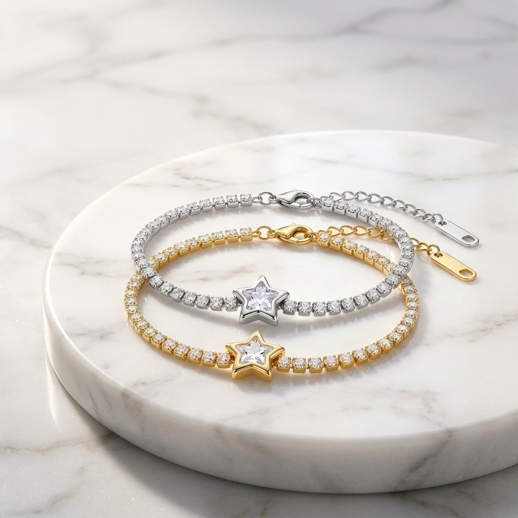 Starlight Tennis Bracelet