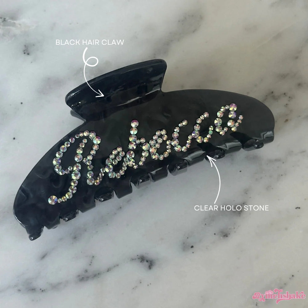 Arabic Custom Hair Claw Clip