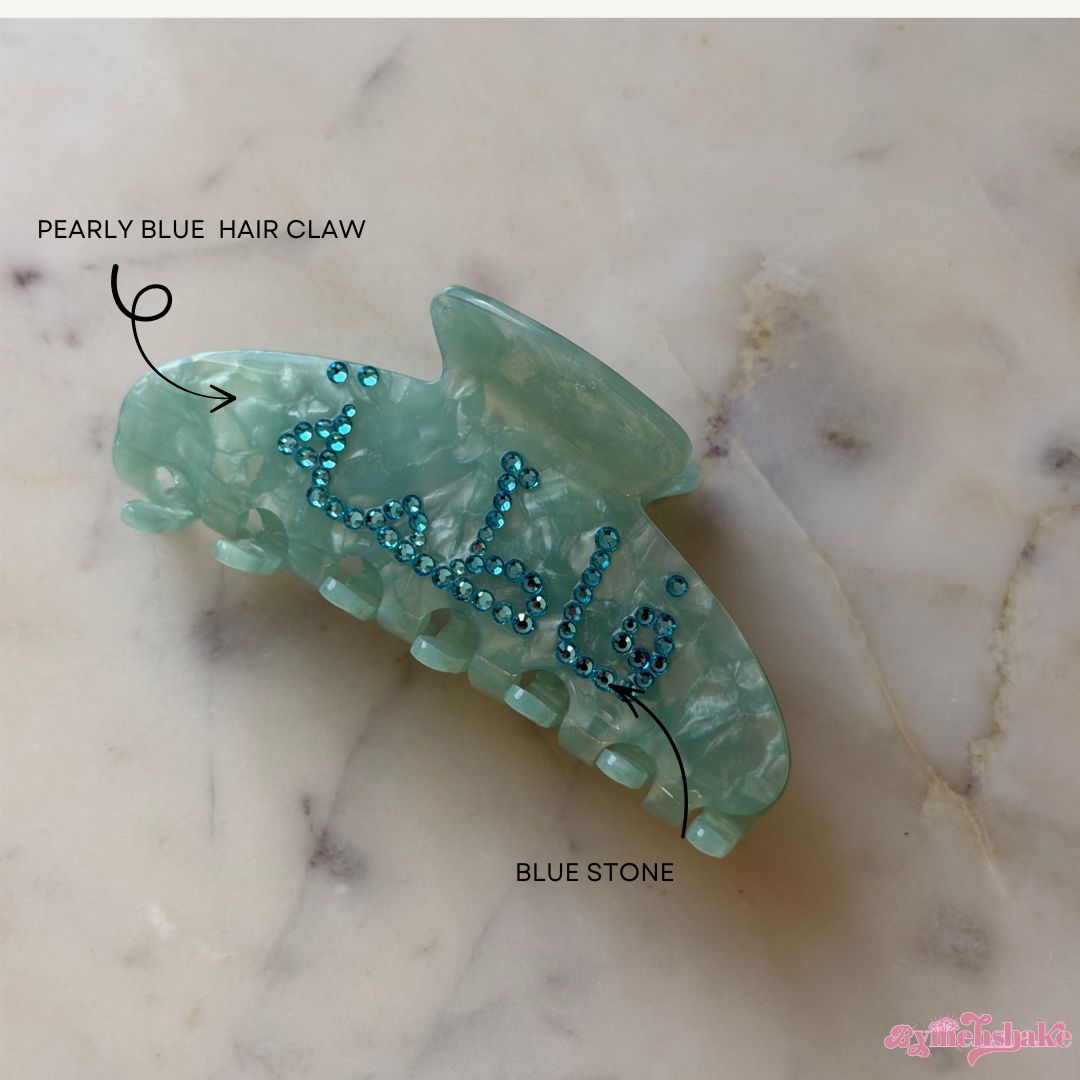 Arabic Custom Hair Claw Clip