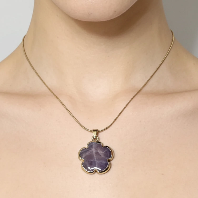 Flora Crystal Necklace