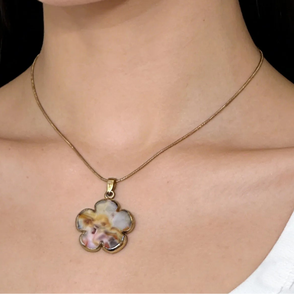 Flora Crystal Necklace