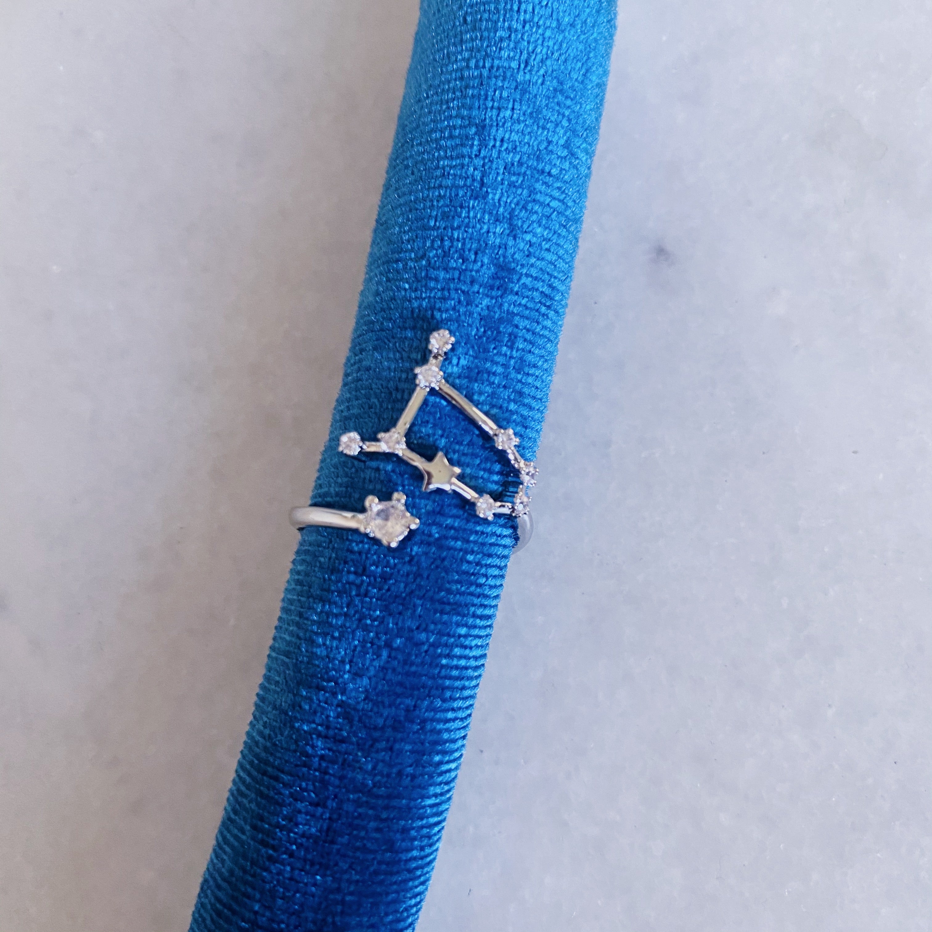 constellation star sign ring