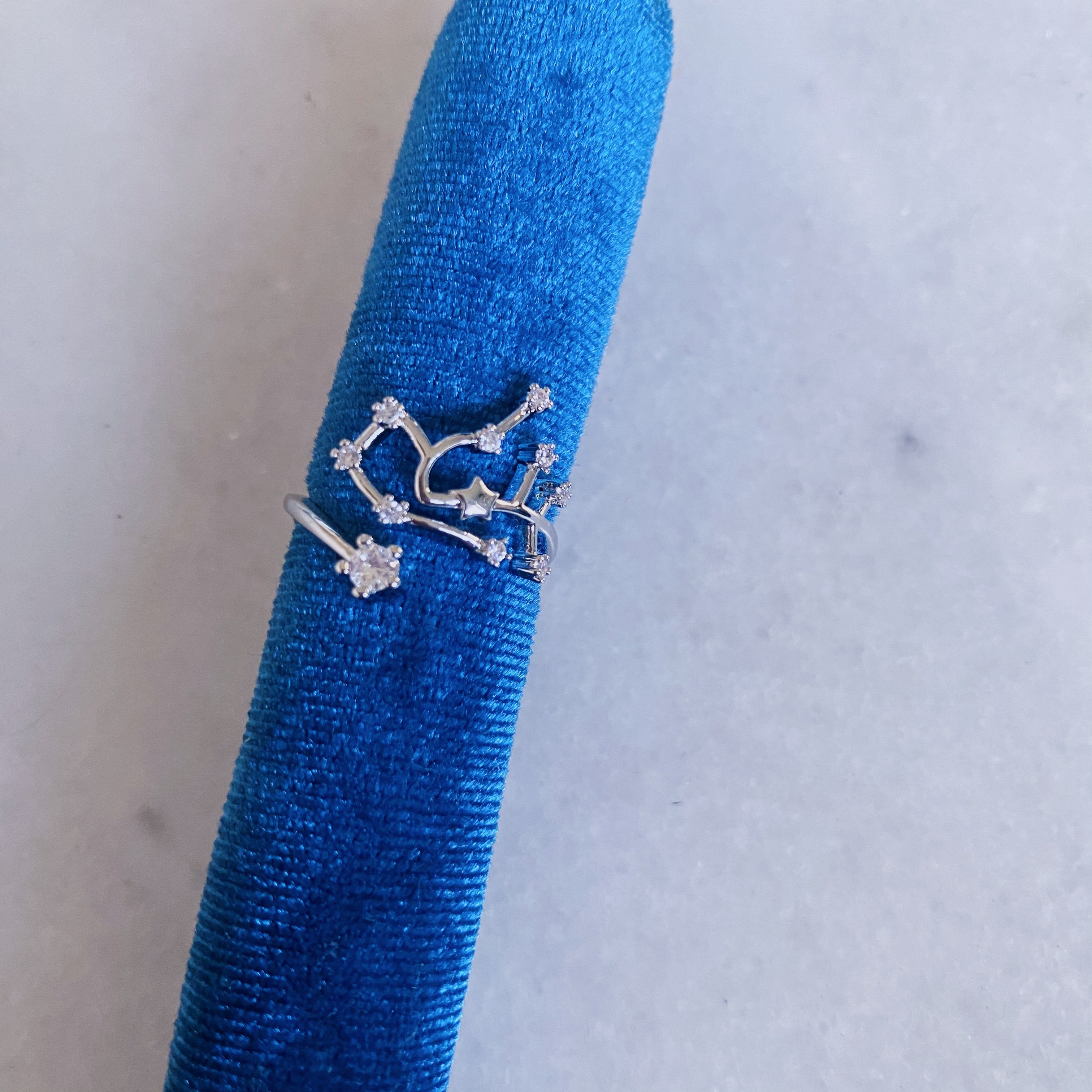 constellation star sign ring
