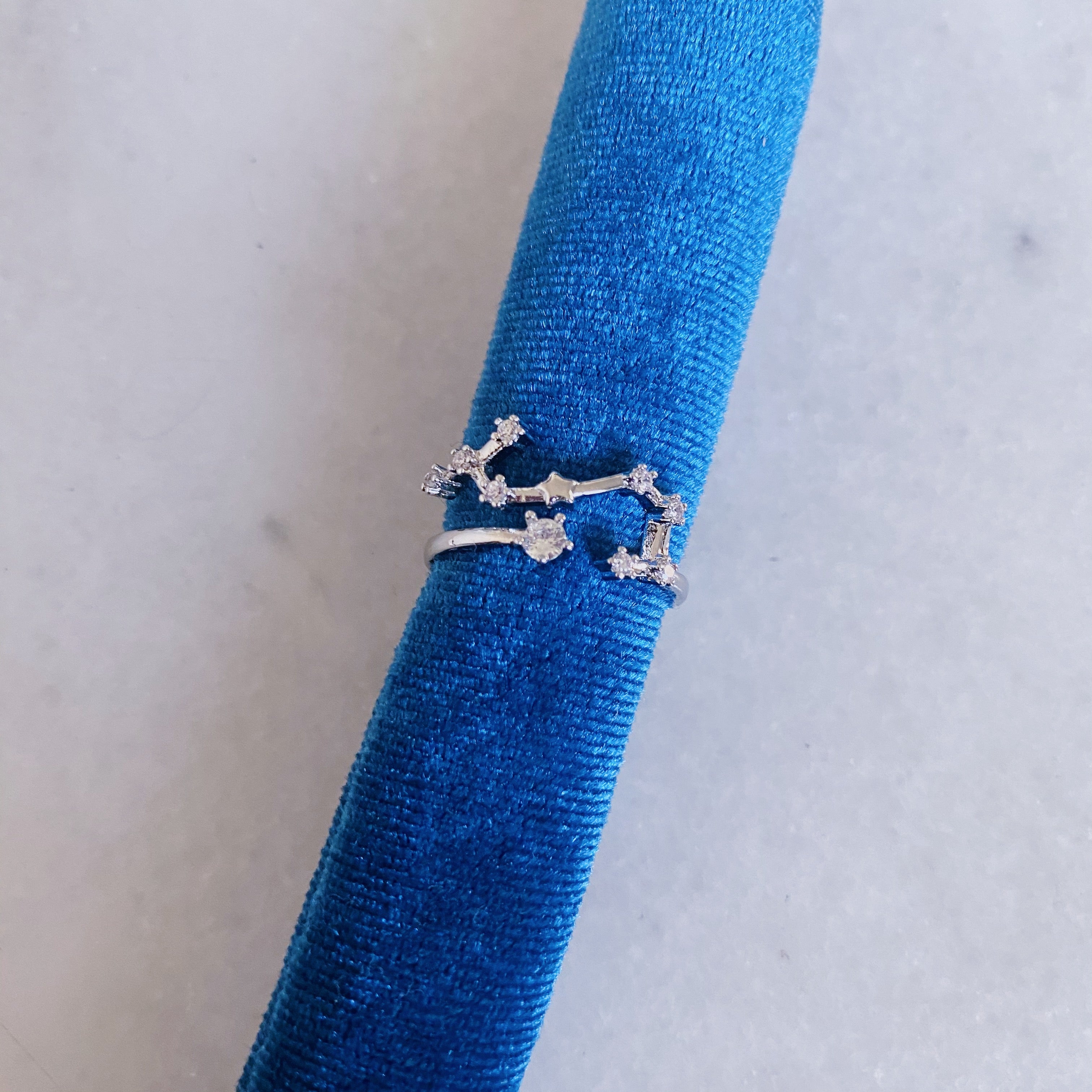 scorpio constellation ring