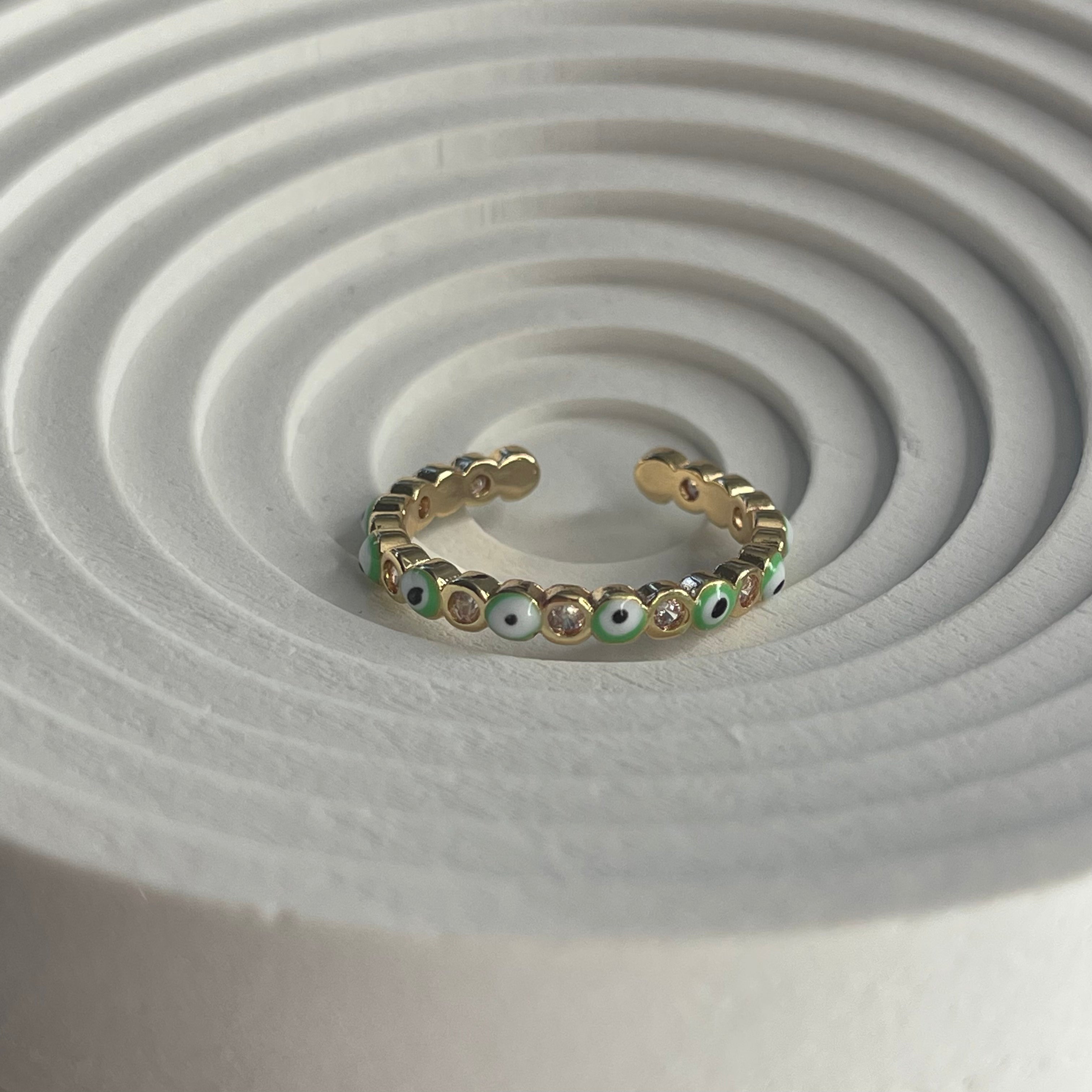 evil eye ring