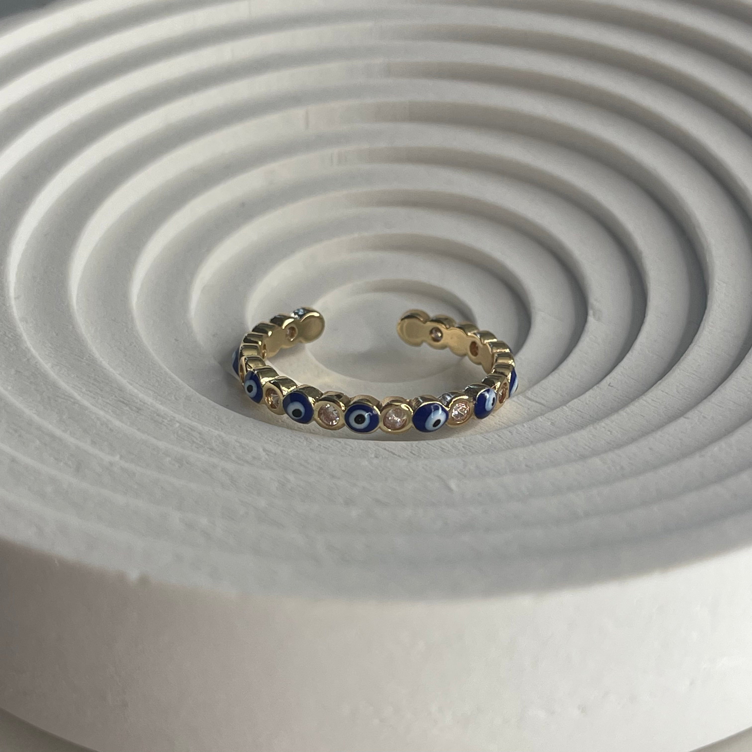 evil eye ring