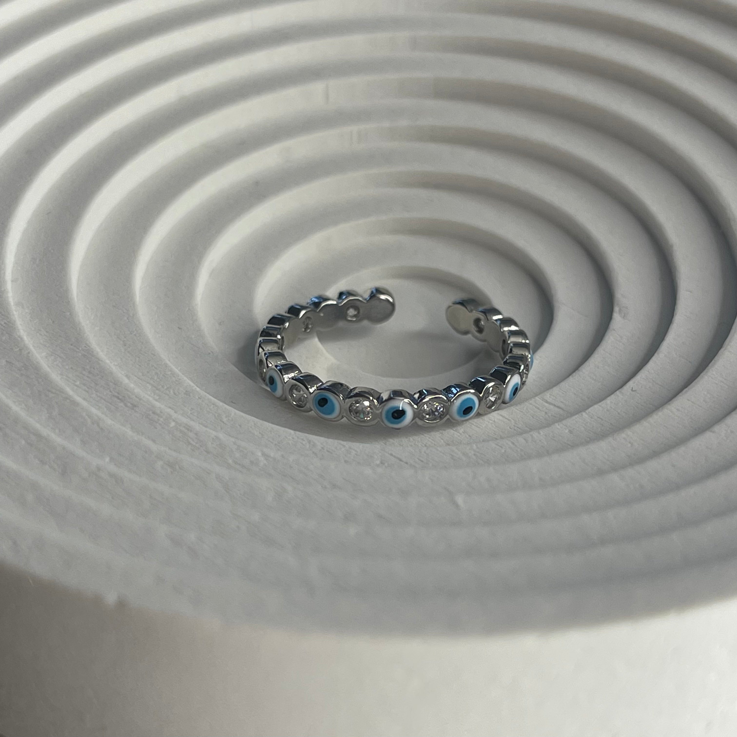 evil eye ring